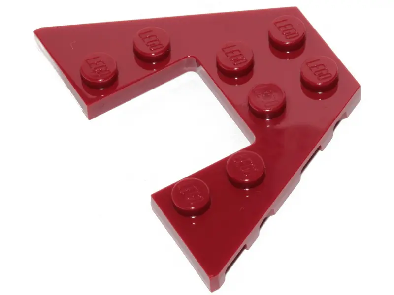 Dark Red Wedge, Plate 4 x 6