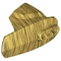 Pearl Gold Hero Factory Armor with Ball Joint Socket - Size 5