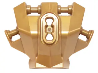 Pearl Gold Hero Factory Hand Armor with Handles for Clips