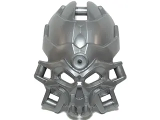 Flat Silver Bionicle Mask Skull Spider