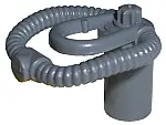 Dark Bluish Gray Minifigure Breathing Apparatus, Scuba Regulator and Air Tank with Bar Holder