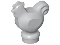 Light Bluish Gray Chicken, Narrow Base