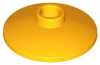 Bright Light Orange Dish 2 x 2 Inverted (Radar)