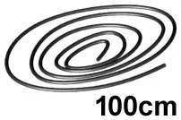 Black String, Cord Thin   100cm