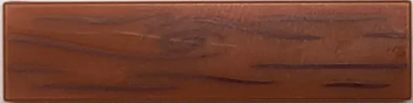 Dark Orange Tile 1 x 4 with Wood Grain Pattern