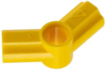 Yellow Technic, Axle and Pin Connector Angled #4 - 135 degrees