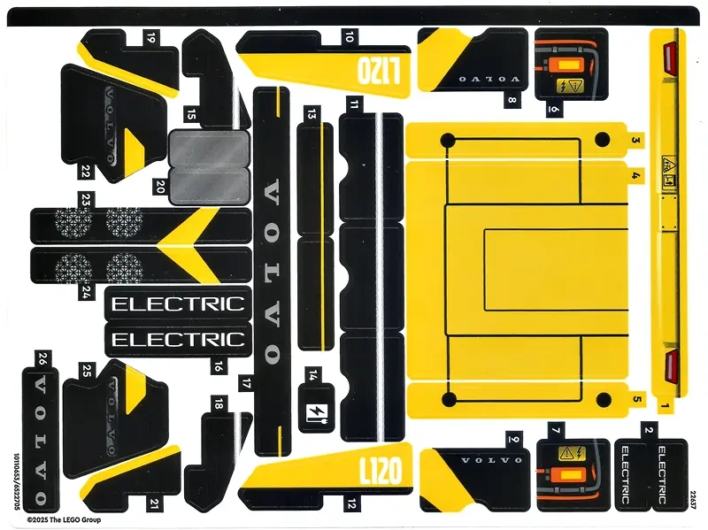 Sheet for Set 42209 - (10110653/6522705)