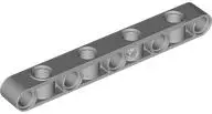 Bluish Gray Technic, Liftarm, Modified Perpendicular Holes Thick 1 x 9