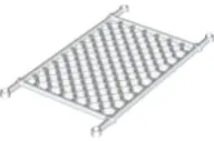 White Net, Plastic 8 x 14 Lattice
