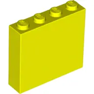 Neon Yellow Brick 1 x 4 x 3