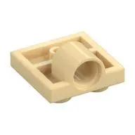 PLATE 2X2 + ONE HULE Ø4,8