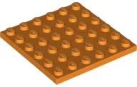 Orange Plate 6 x 6