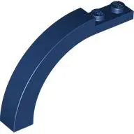 Dark Blue Arch 1 x 6 x 3 1/3 Curved Top