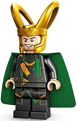 Loki - Pearl Dark Gray Suit, Cloth Cape