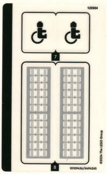 Sticker Sheet for Set 60423, Sheet 2 - (10109436/6494265)