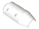 White Vehicle, Tipper Drum 3 x 6 x 10 Half with 4 Pin Holes