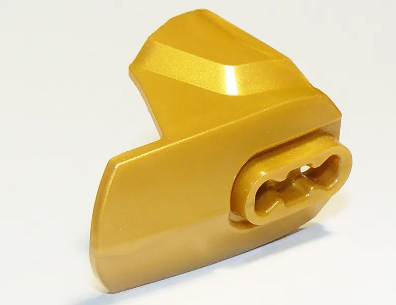 Pearl Gold Hero Factory Armor with Ball Joint Socket - Size 4