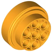 Bright Light Orange Wheel 31mm D. x 15mm Technic