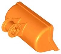 Orange Duplo Front End Loader Bucket with Locking Ring - 7 Teeth