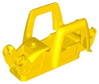 Yellow Duplo Car Body Backhoe Loader