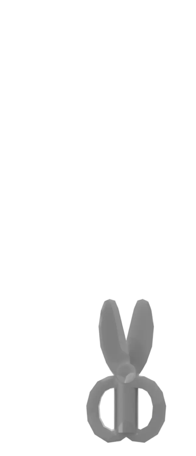 SCISSORS W. 3.2 SHAFT