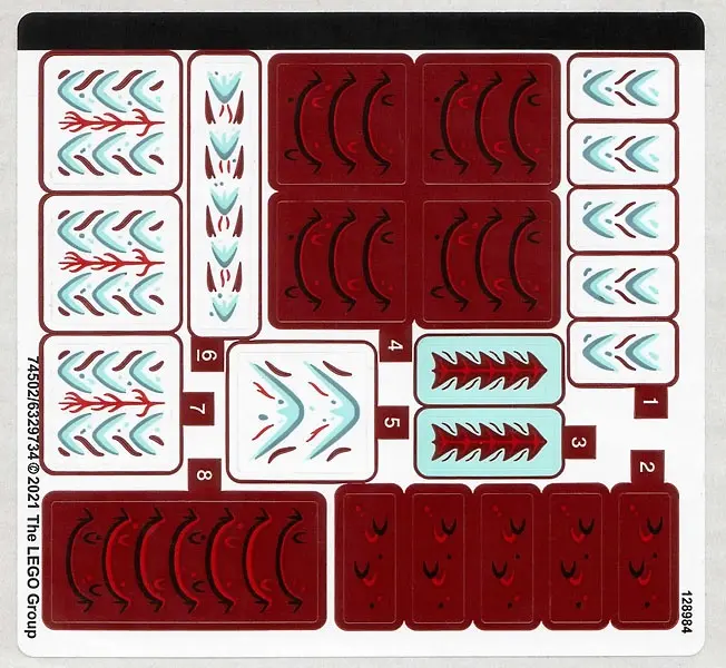 Sticker Sheet for Set 76177 - (74502/6329734)