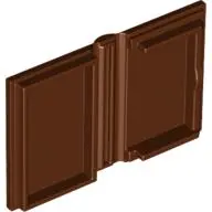 Reddish Brown Minifigure, Utensil Book 2 x 3