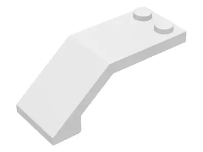 White Windscreen 5 x 2 x 1 2/3