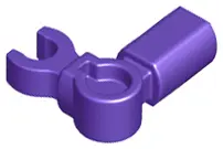 Dark Purple Bar Holder with Clip Angled (Arm Mechanical)