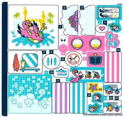 Sticker Sheet for Set 41430 - (67375/6296563)