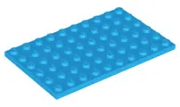 Dark Azure Plate 6 x 10