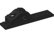 Black Projectile Launcher, 2 x 10 x 3 Tornado Spinner Base