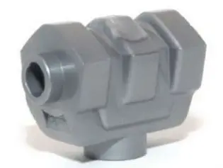 Flat Silver Minifigure, Weapon Hammer Head