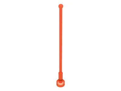 Trans-Neon Orange Antenna Whip 8H