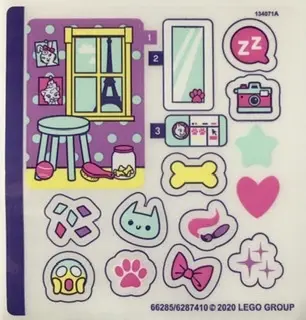 Sticker Sheet for Set 41404 - (66285/6287410)