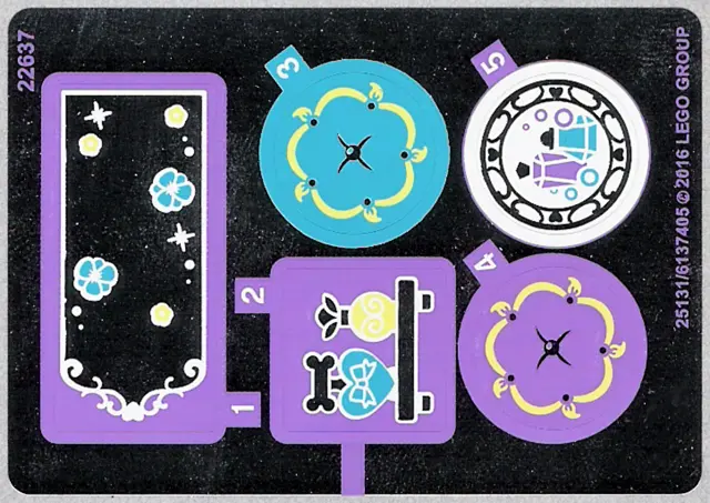 Sticker Sheet for Set 41140, Mirrored - (25131/6137405)