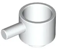 White Minifigure, Utensil Saucepan
