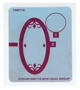 Sticker Sheet for Set 41180, Sheet 2, Mirrored - (27053/6154877)