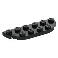 1/2 CIRCLE PLATE 2X6