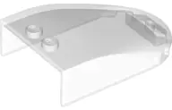 Trans-Clear Windscreen 6 x 4 x 1 1/3 Canopy Straight Sides