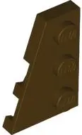Brown Wedge, Plate 3 x 2 Left