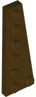 Brown Wedge, Plate 6 x 2 Right