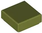 Green Tile 1 x 1