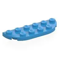1/2 CIRCLE PLATE 2X6
