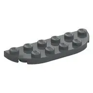 1/2 CIRCLE PLATE 2X6