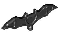 Black Duplo Utensil Batman Batarang (Hand Grips on Wings)