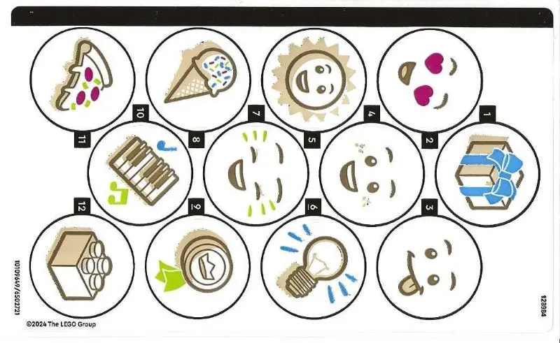Sticker Sheet for Set 41839 - (10109649/6502721)