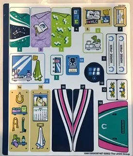 Sticker Sheet for Set 41722 - (10001505/6387457)