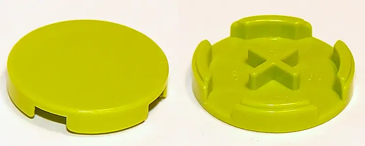 Lime Tile, Round 2 x 2