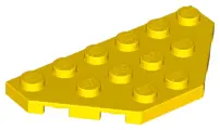Yellow Wedge, Plate 3 x 6 Cut Corners